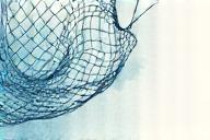 Watercolor fishing net